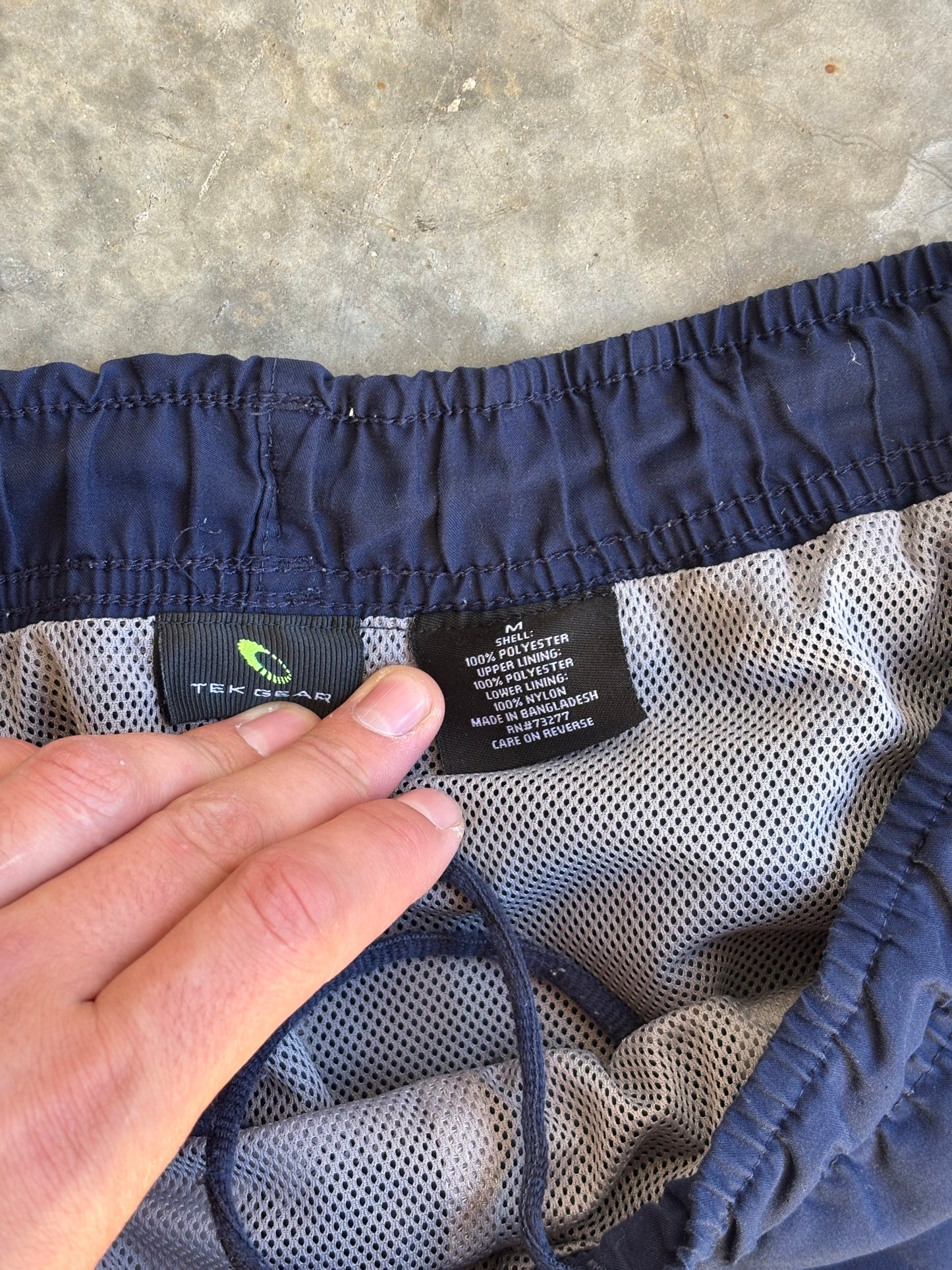 Navy Track Pants - M