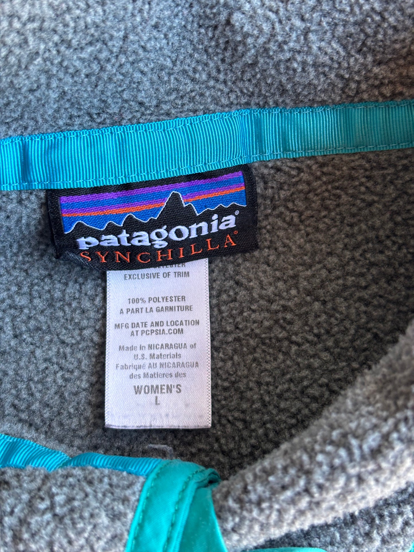 Women’s Patagonia T-Snap Fleece - L