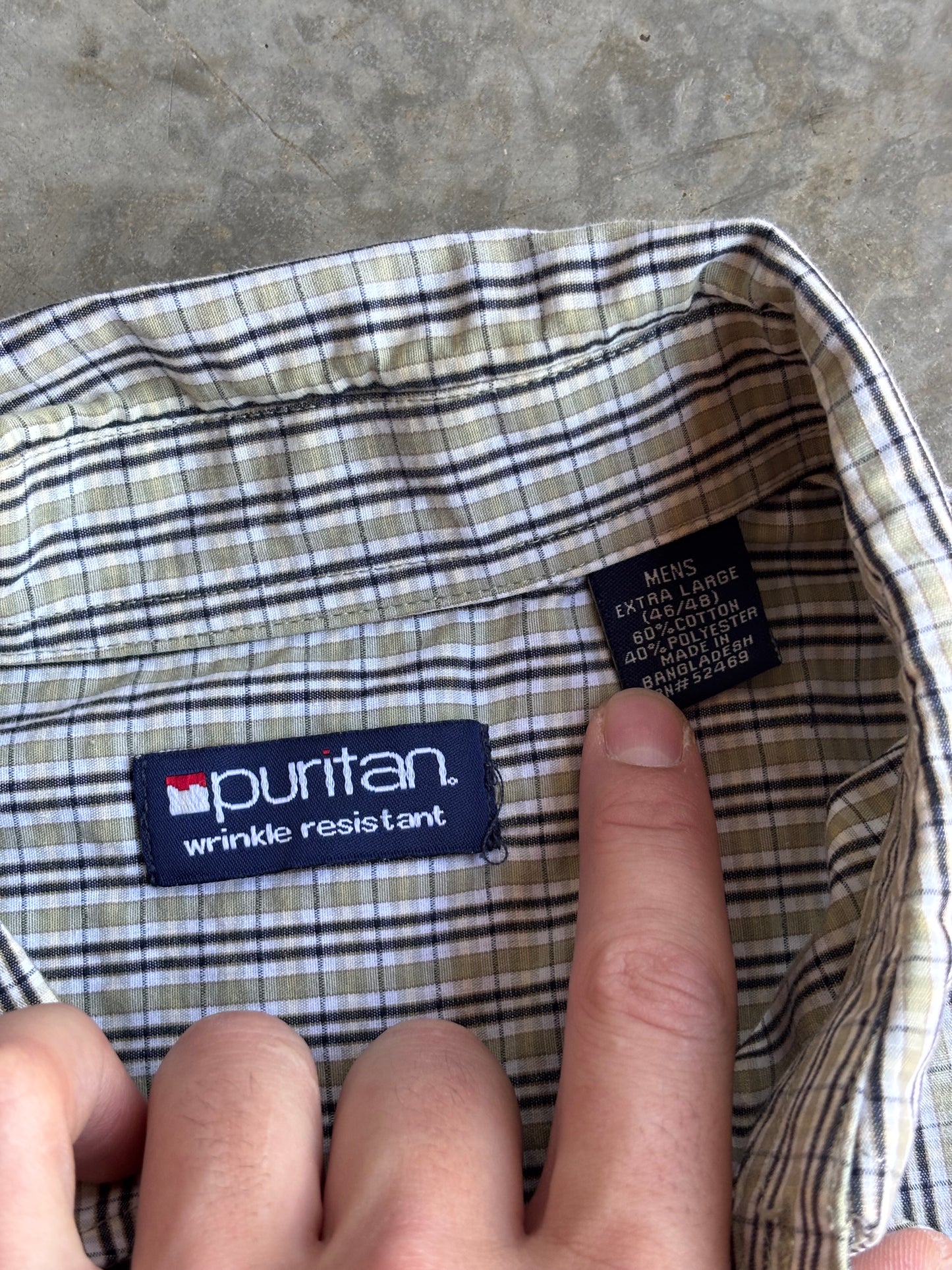 Puritan Cropped Flannel XL