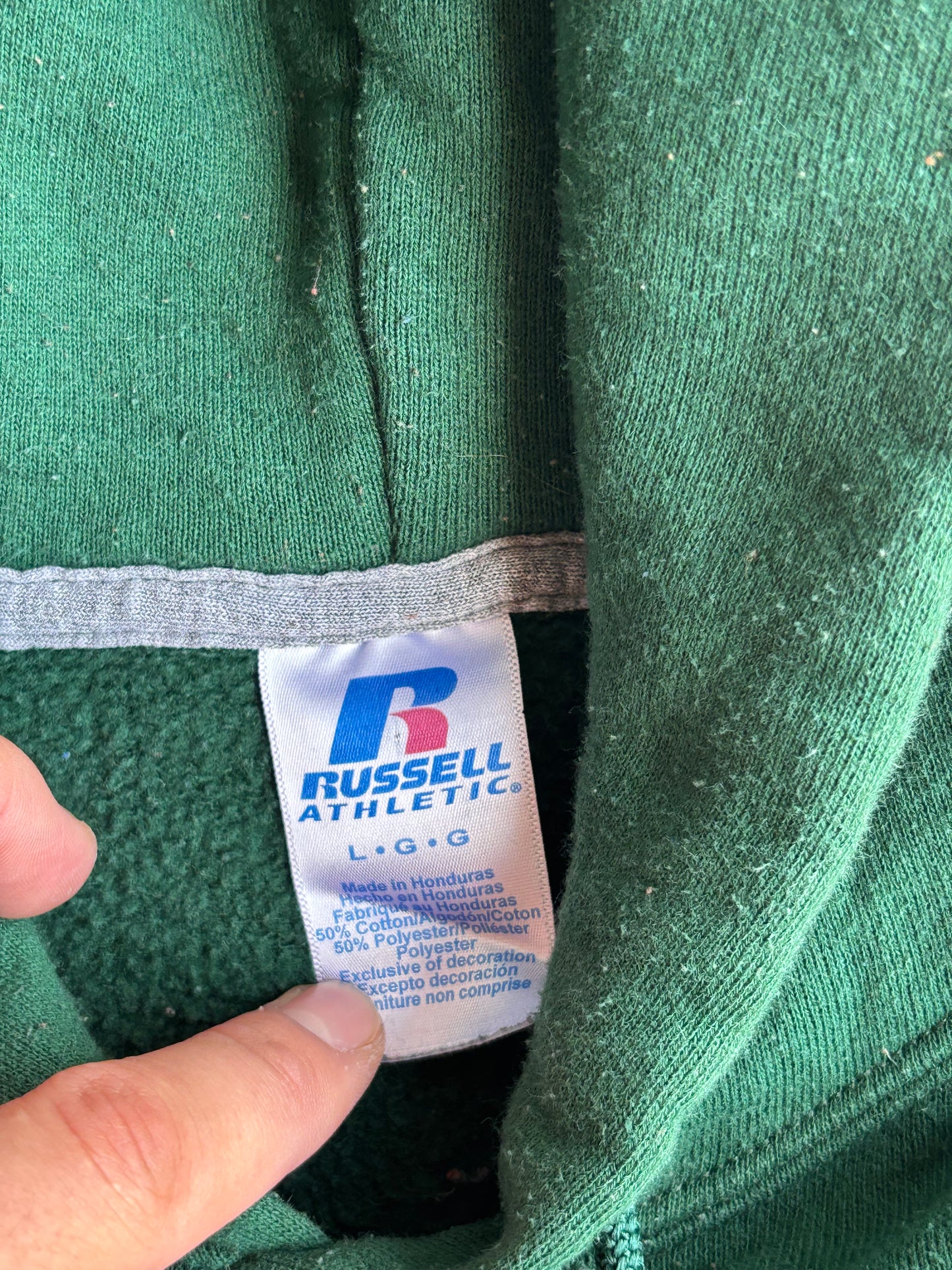 Green Russel Hoodie - L