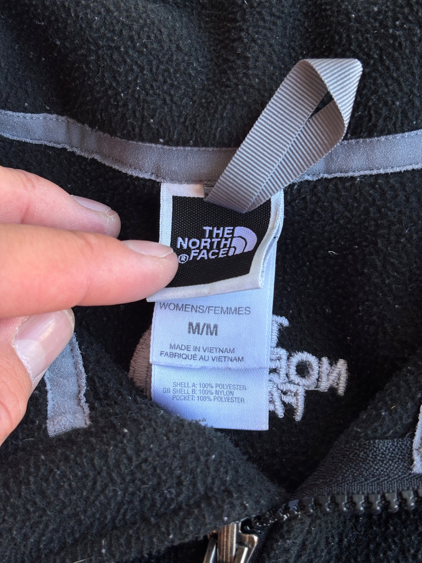 Women’s The North Face Zip Up Fleece - M