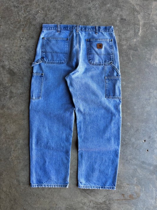 Denim Carhartt Double Knee Jeans - 36x30"