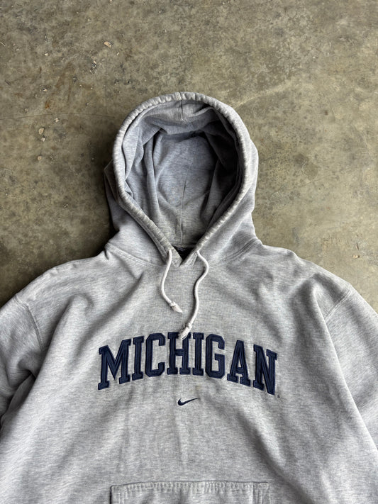 Nile Center Swoosh Michigan Hoodie - L