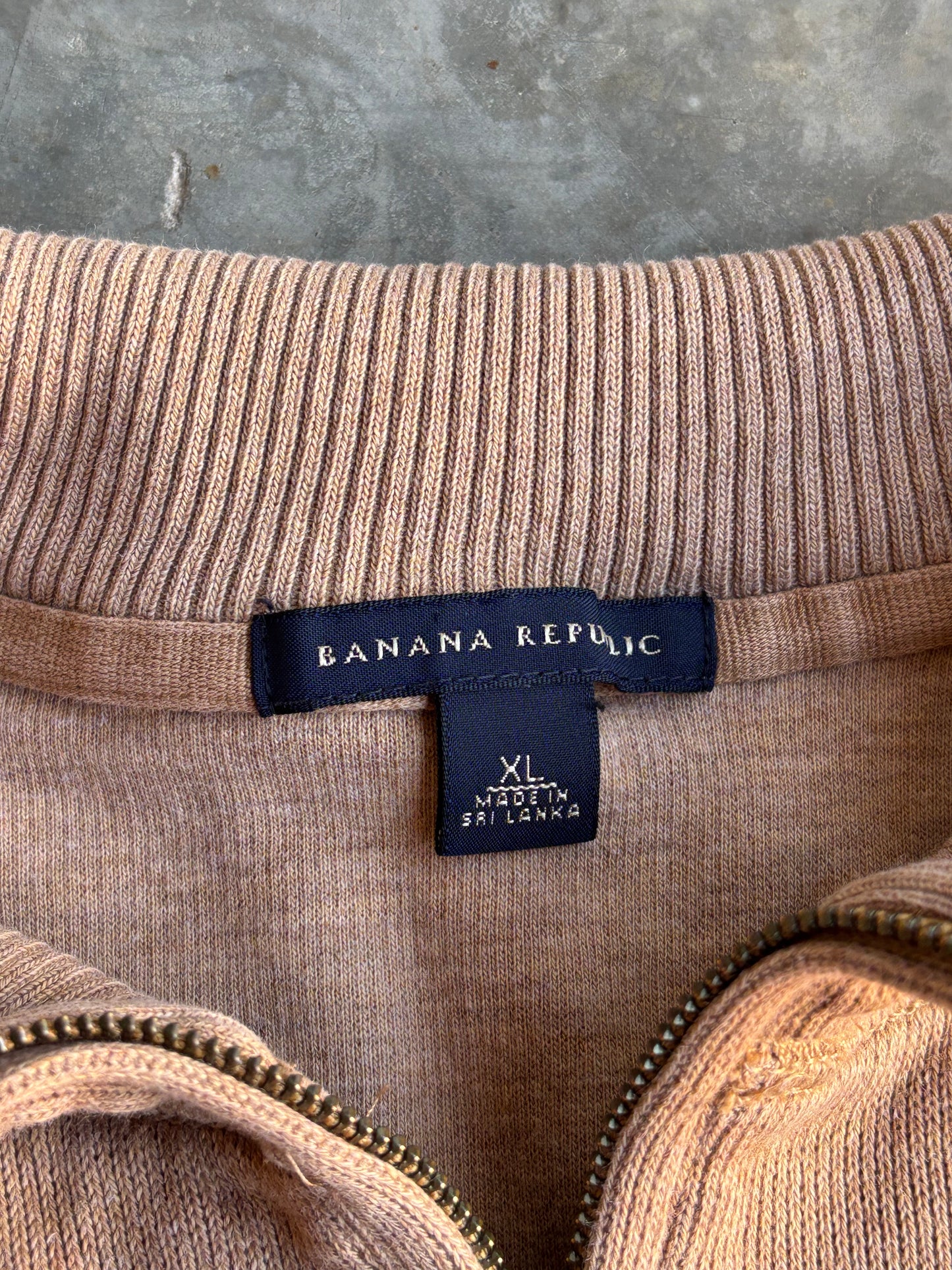 Banana Republic Quarter Zip - XL