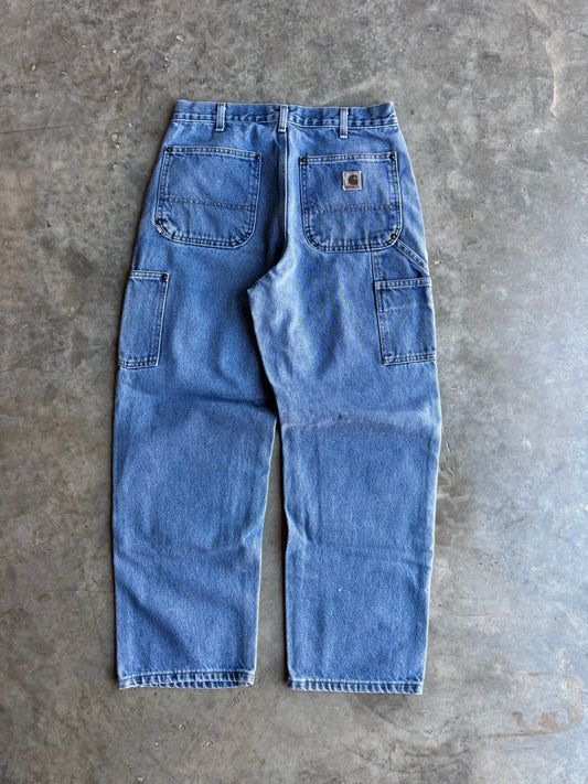 Denim Carhartt Double Knee Jeans - 32x30"