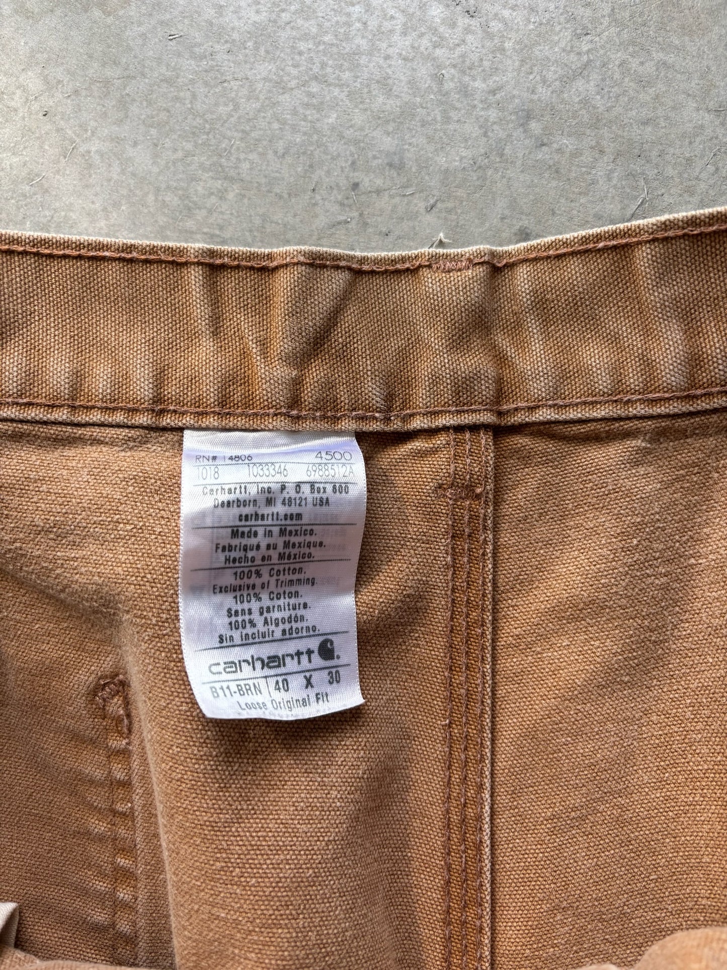 Carhartt Carpenter Pants - 40x30”