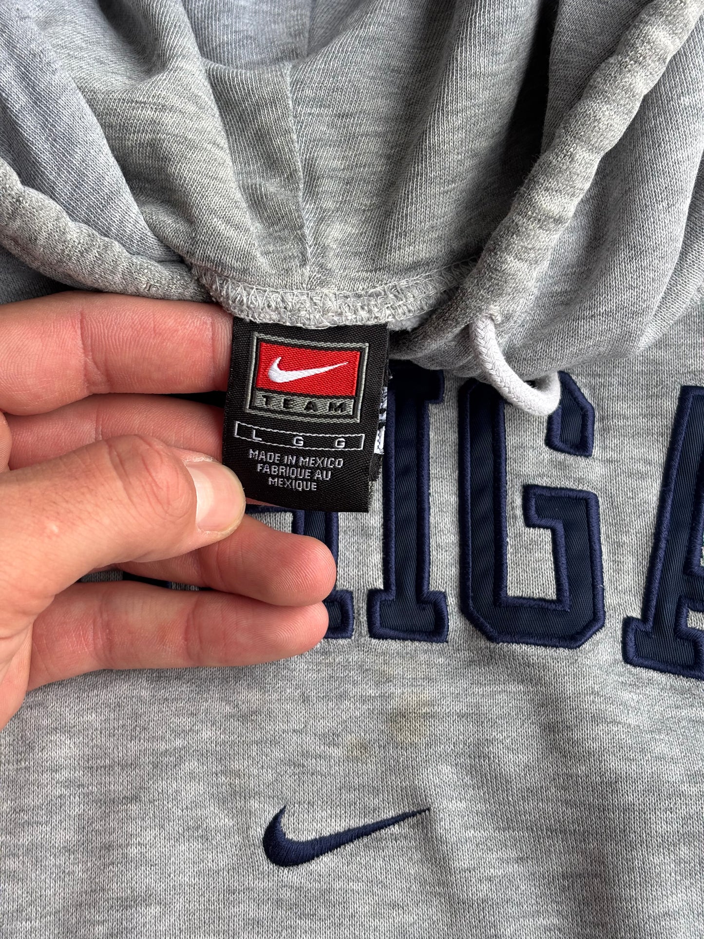 Nile Center Swoosh Michigan Hoodie - L