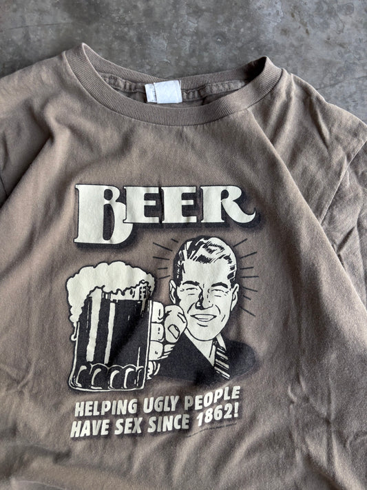 Funny Drinking T-Shirt - L