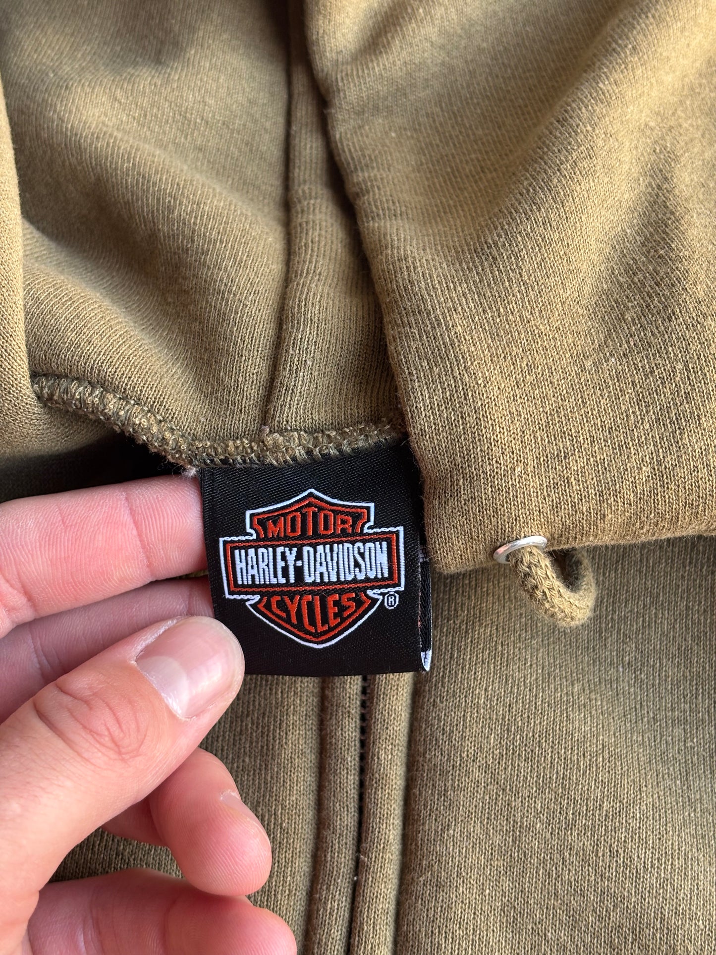 Harley Davidson Zip Up Hoodie - XXL