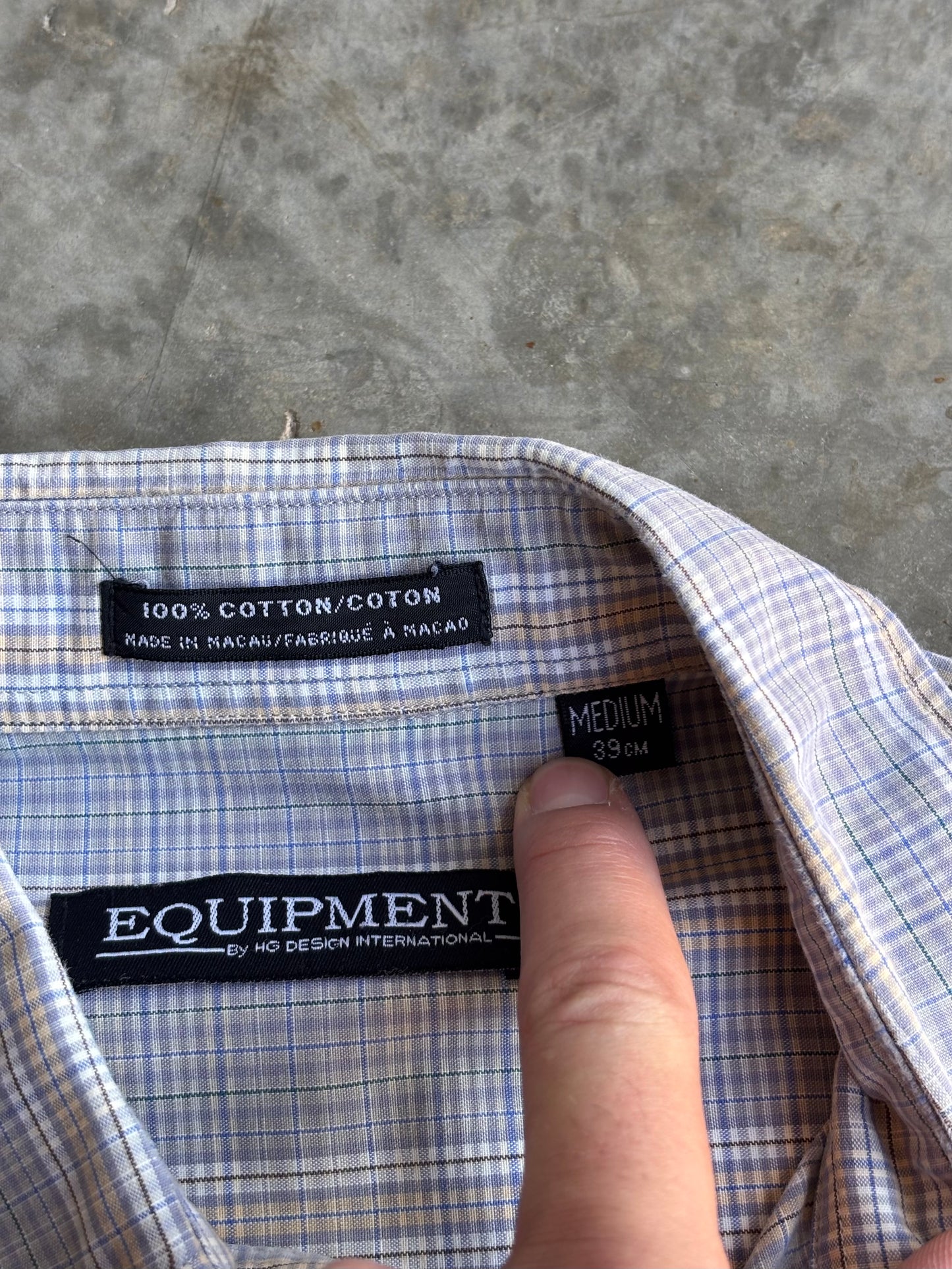 Equipment Cropped Flannel - M