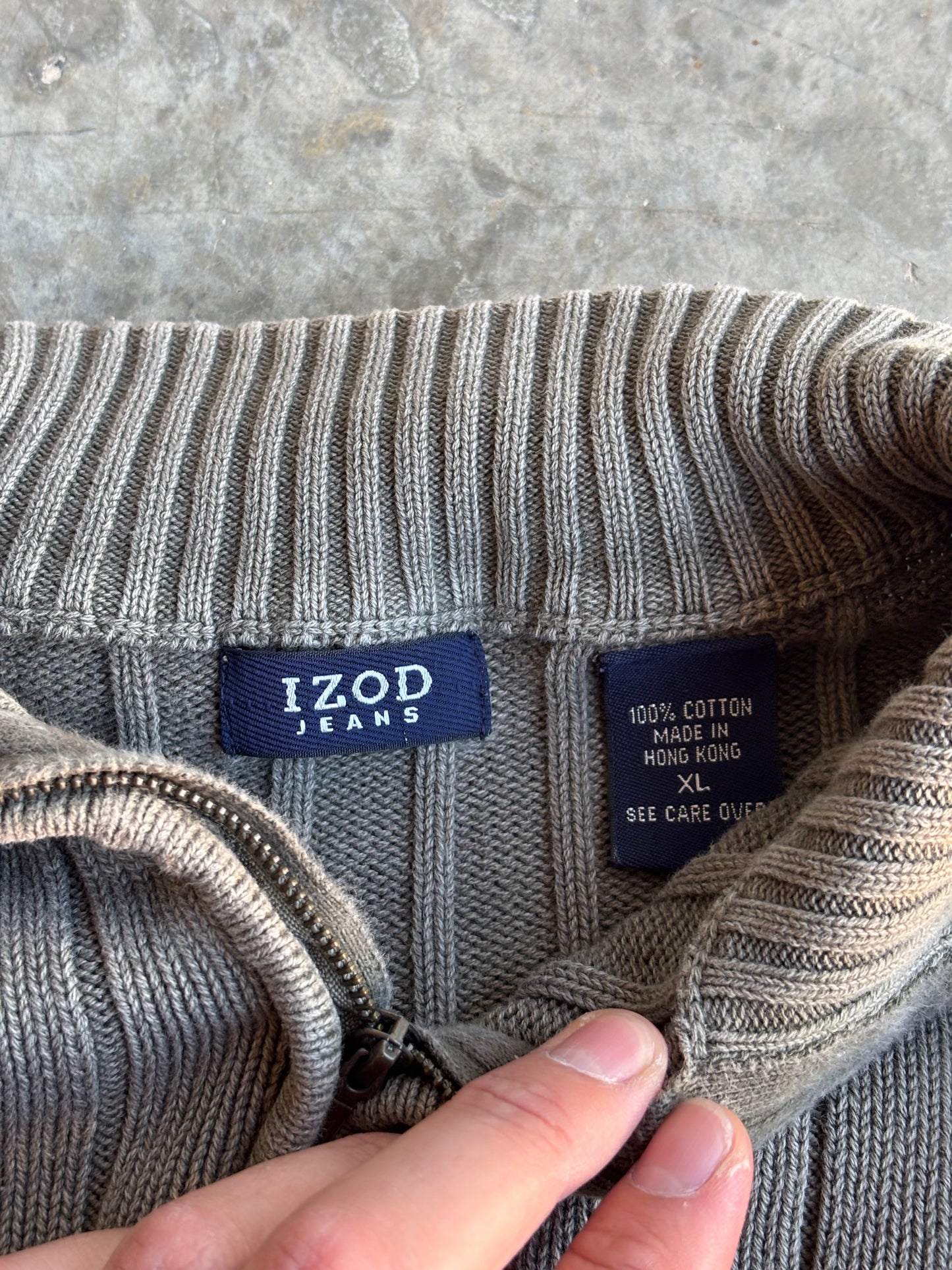 IZOD Quarter Zip - XL
