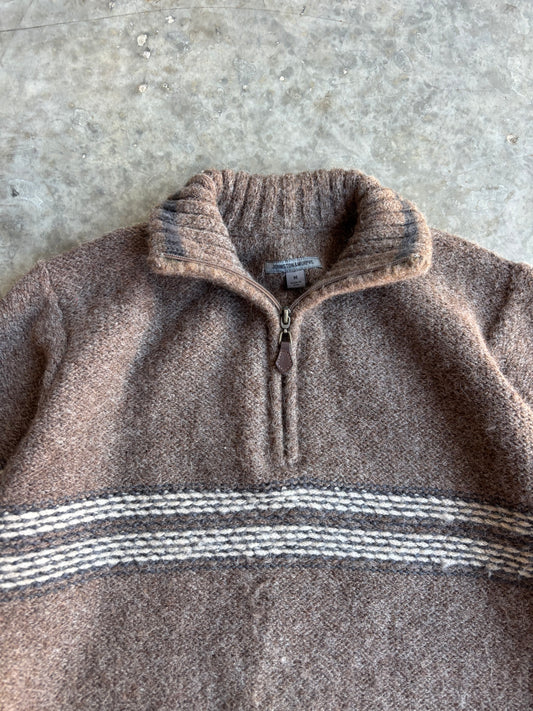 Johnston & Murphy Quarter Zip Sweater - M