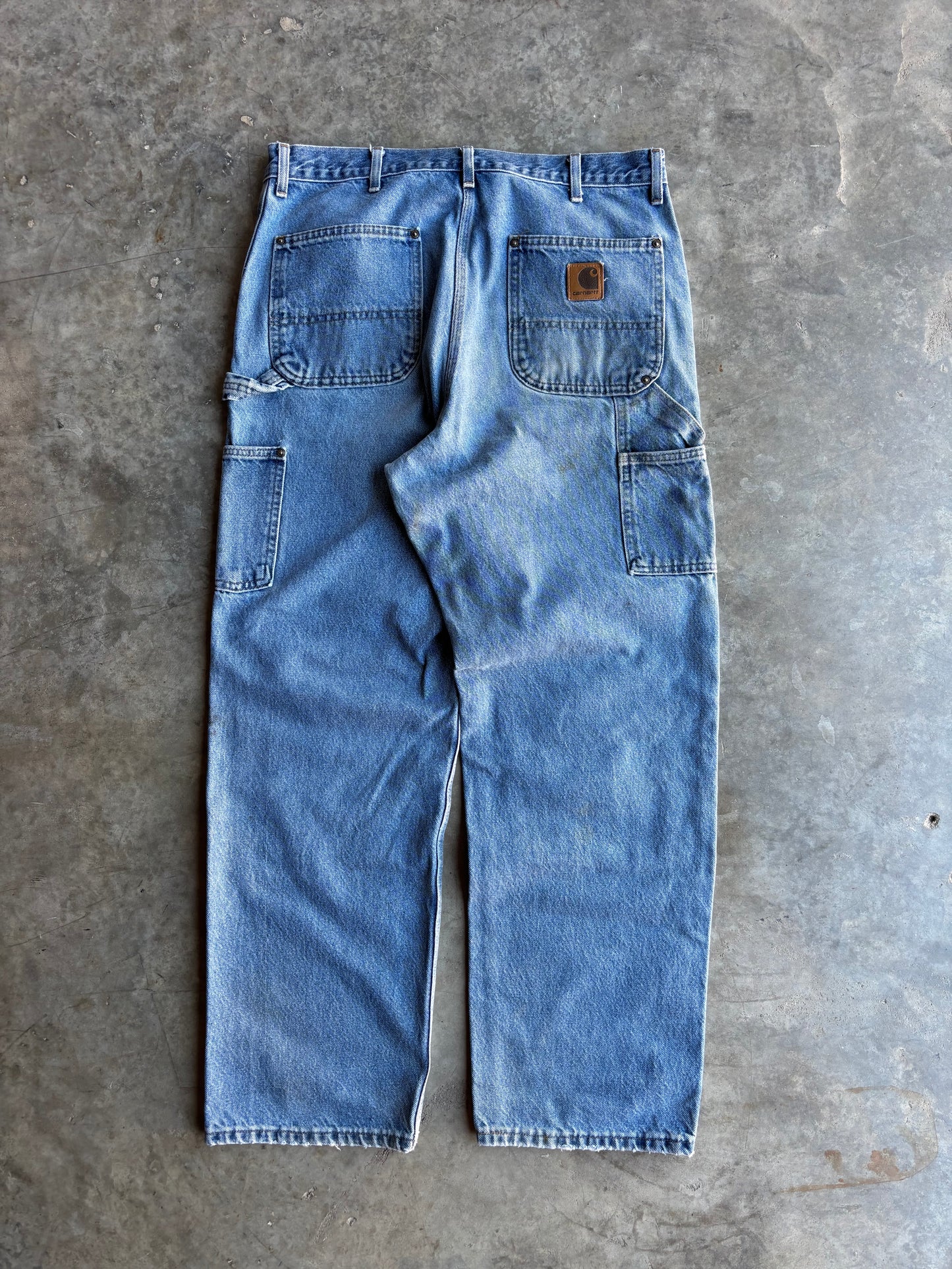 Denim Carhartt Double Knee Jeans - 36x32"