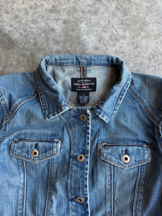 Women's Polo Ralph Lauren Denim Jacket - L
