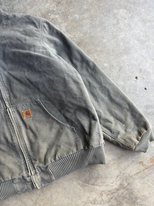 Green Carhartt Hooded Jacket - XXL
