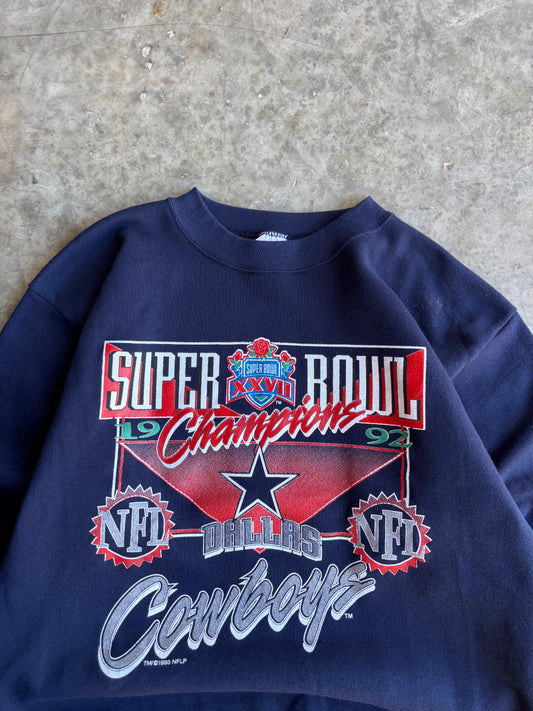 Dallas Cowboys Crewneck - L