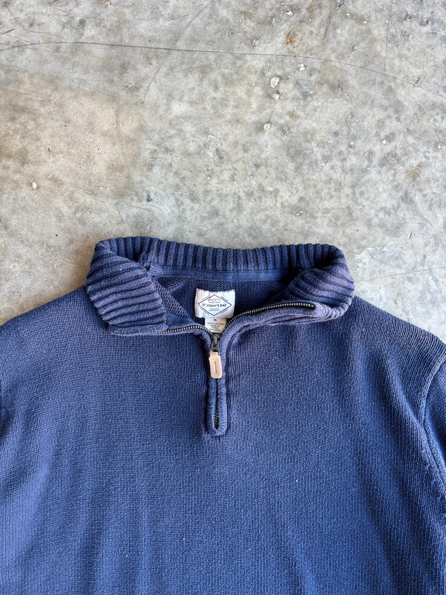 St. Johns Bay Quarter Zip - XL