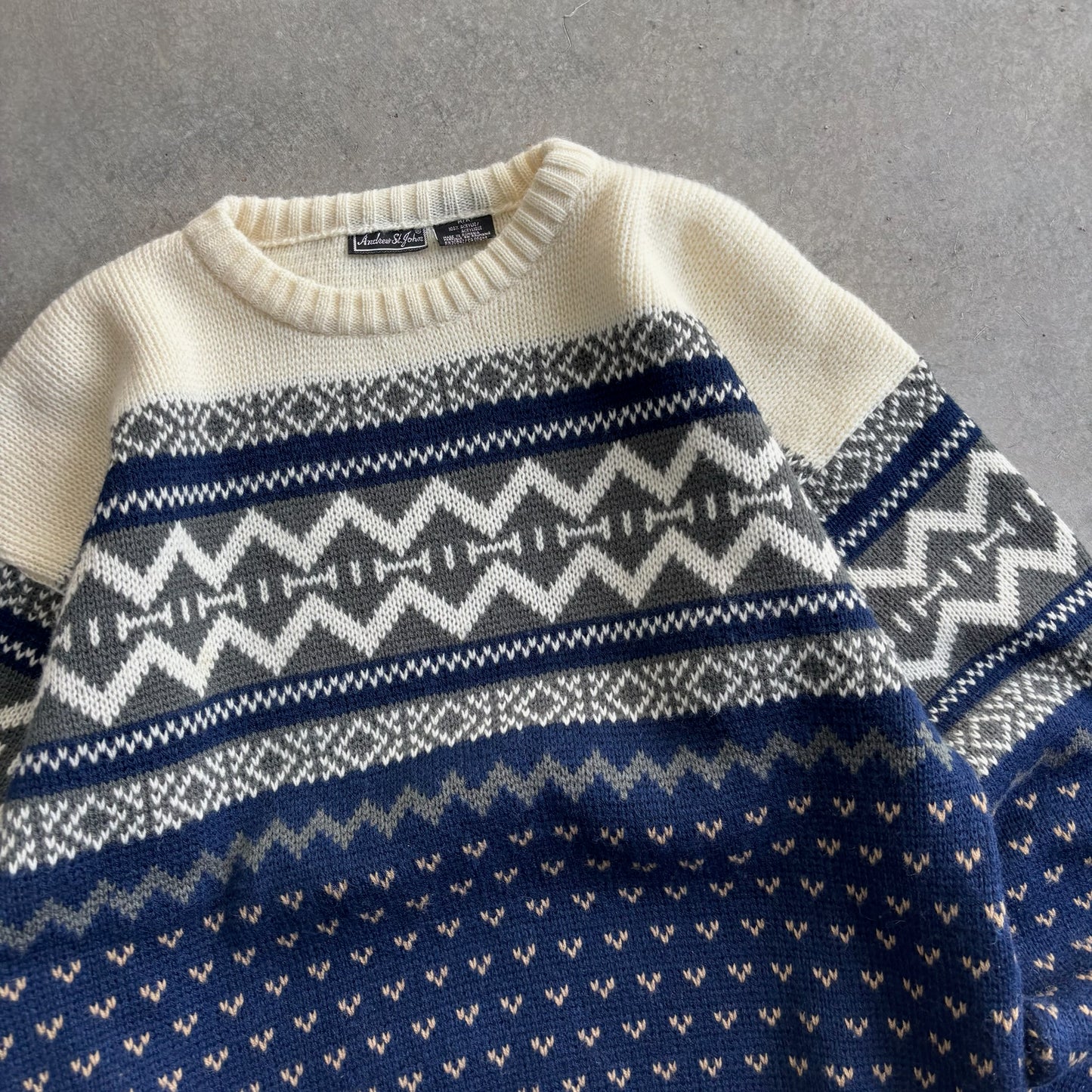 Andrew St. Johns Sweater - Medium