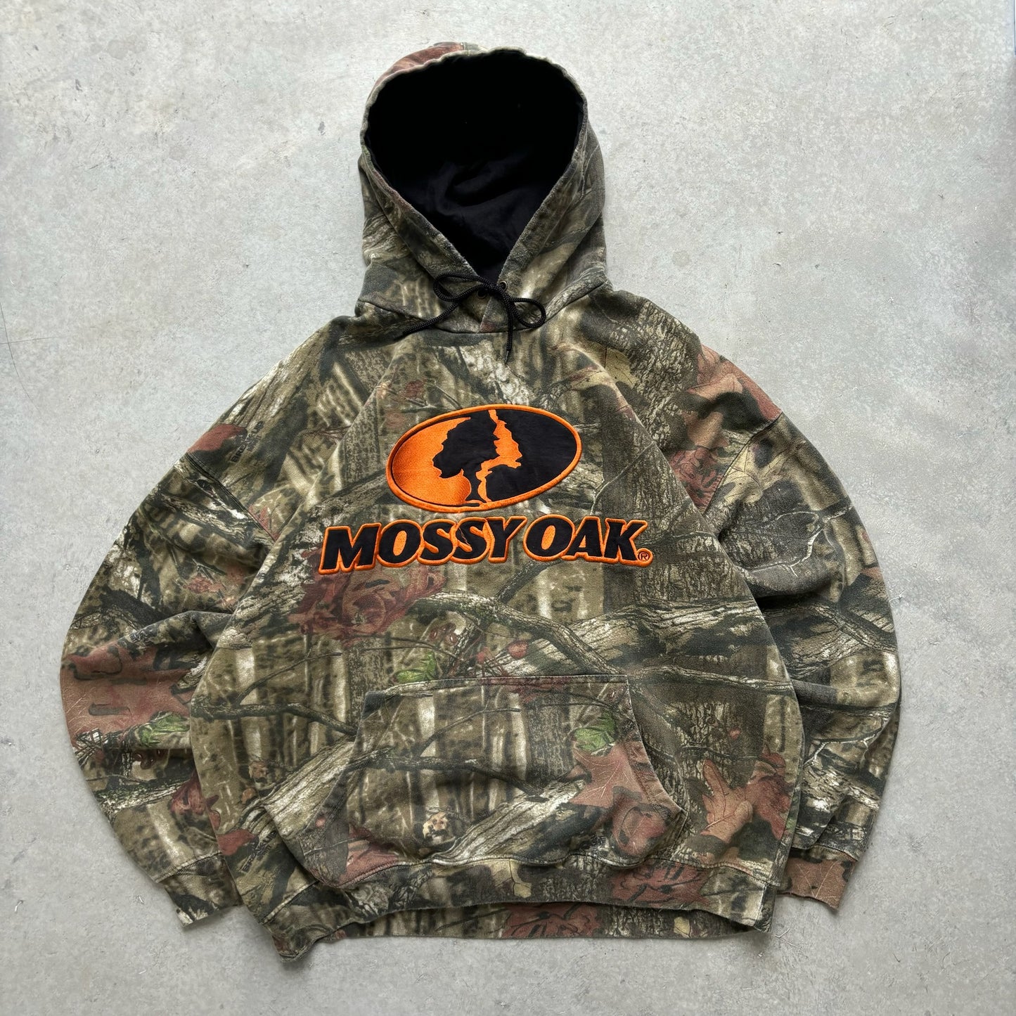 Mossy Oak Camo Hoodie - XXL