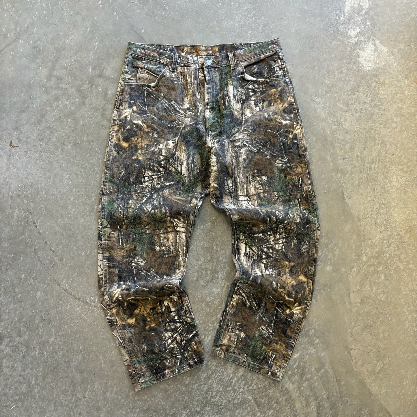 Wrangler Realtree Camo Pants 38x30”