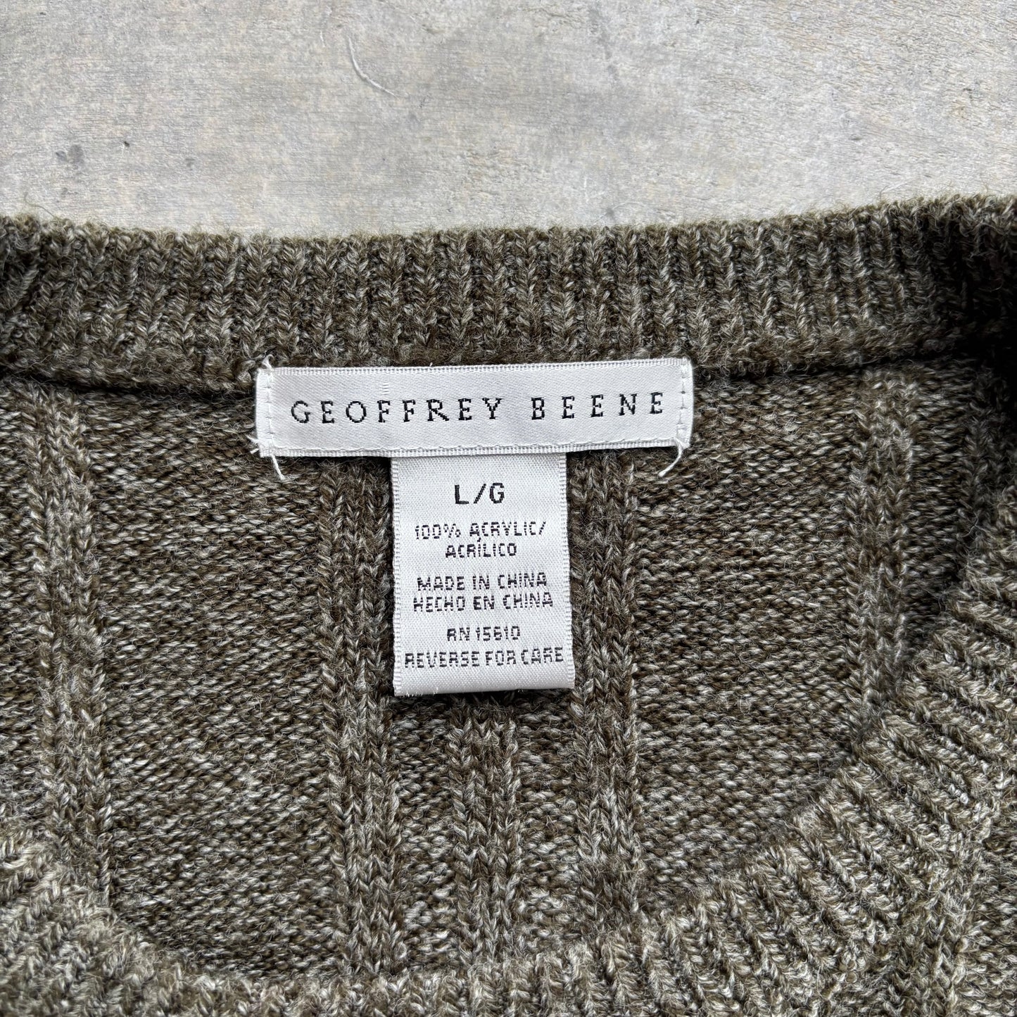 Geoffrey Beene Sweater - L