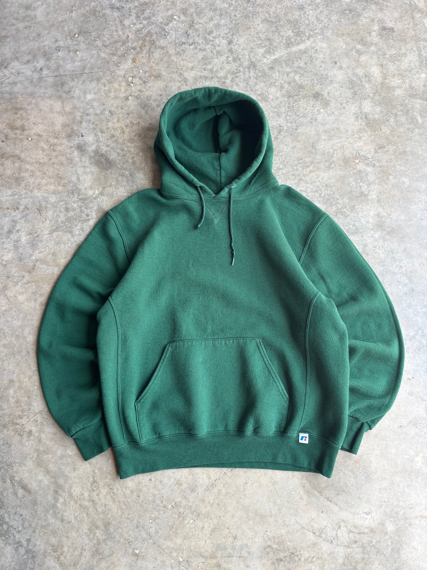 Green Russel Hoodie - L