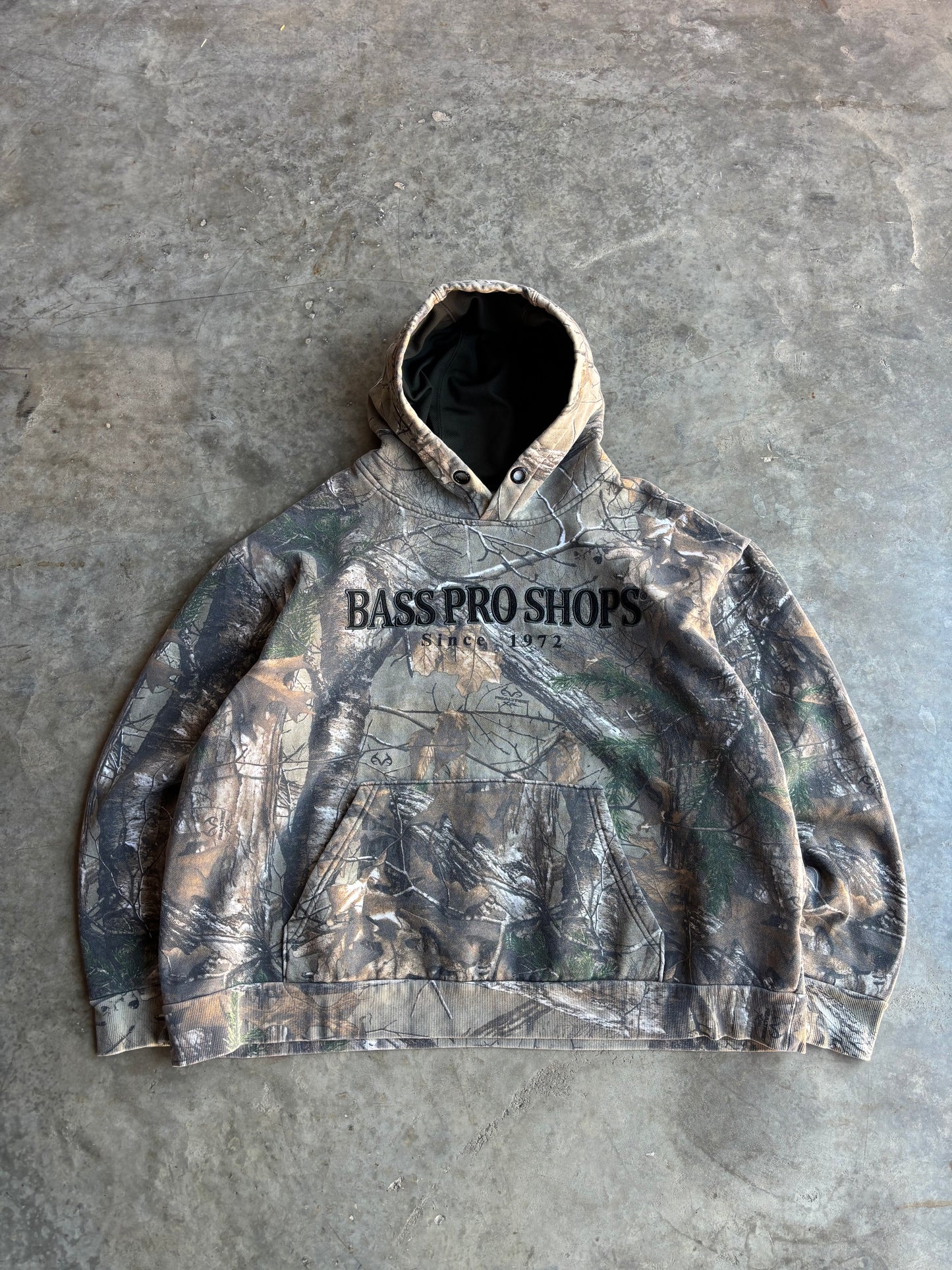 Bass Pro Shops Realtree Camo Hoodie - XXL