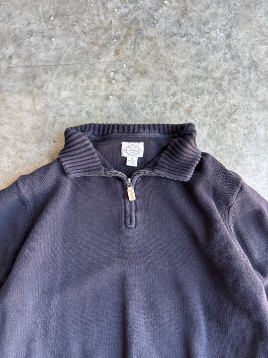 St. Johns Bay Quarter Zip Sweater - XL