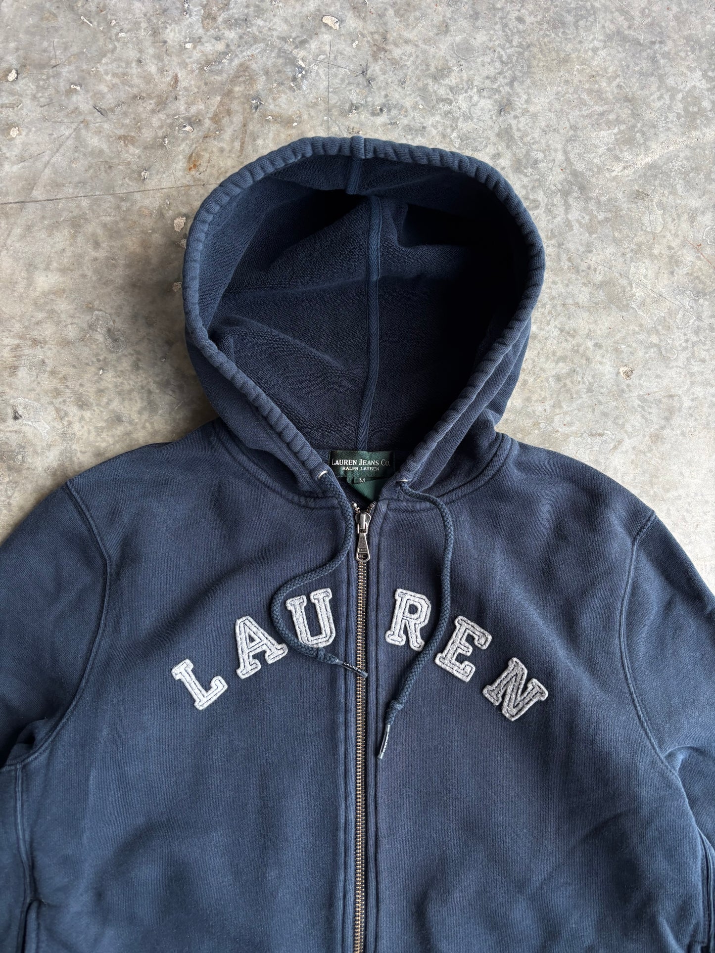 Women's Ralph Lauren Zip Up Hoodie - M