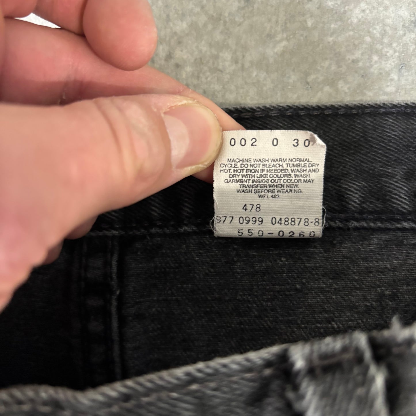 Levi’s 550 Jeans 38x32”