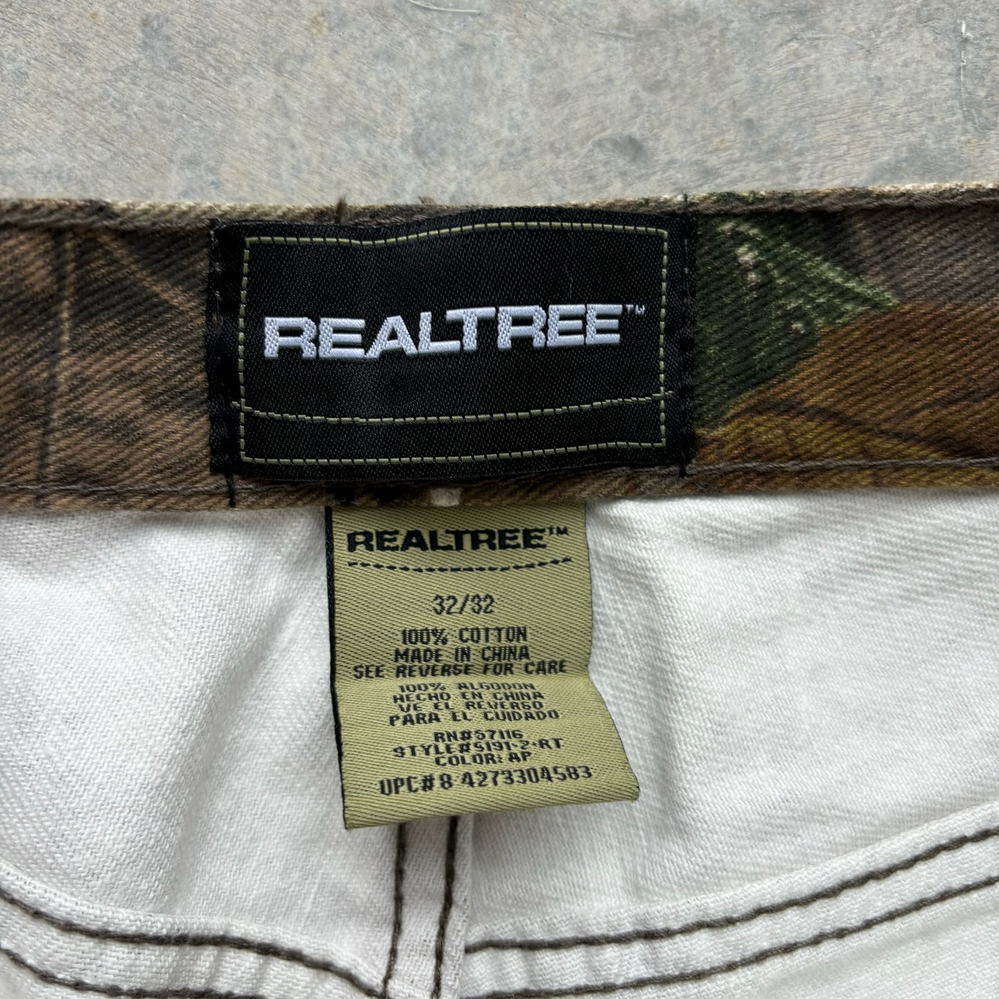 Realtree Camo Pants 32x32”