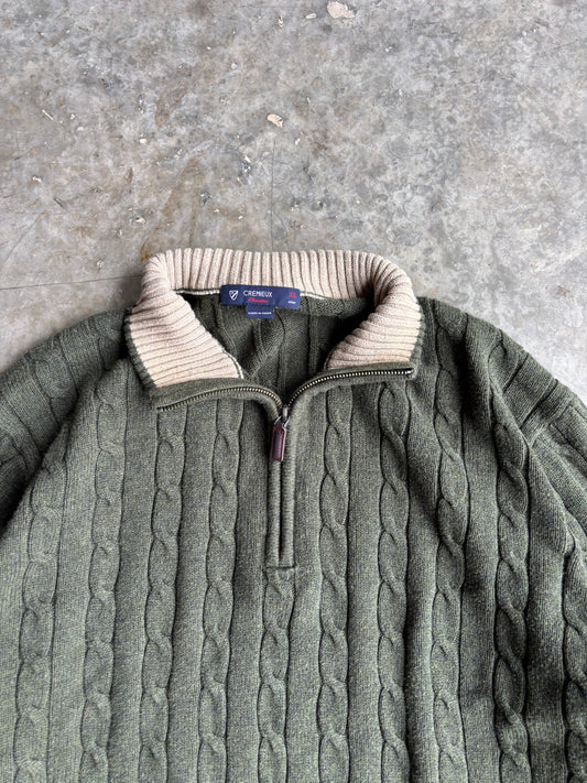 Cremieux Quarter Zip Sweater - XL