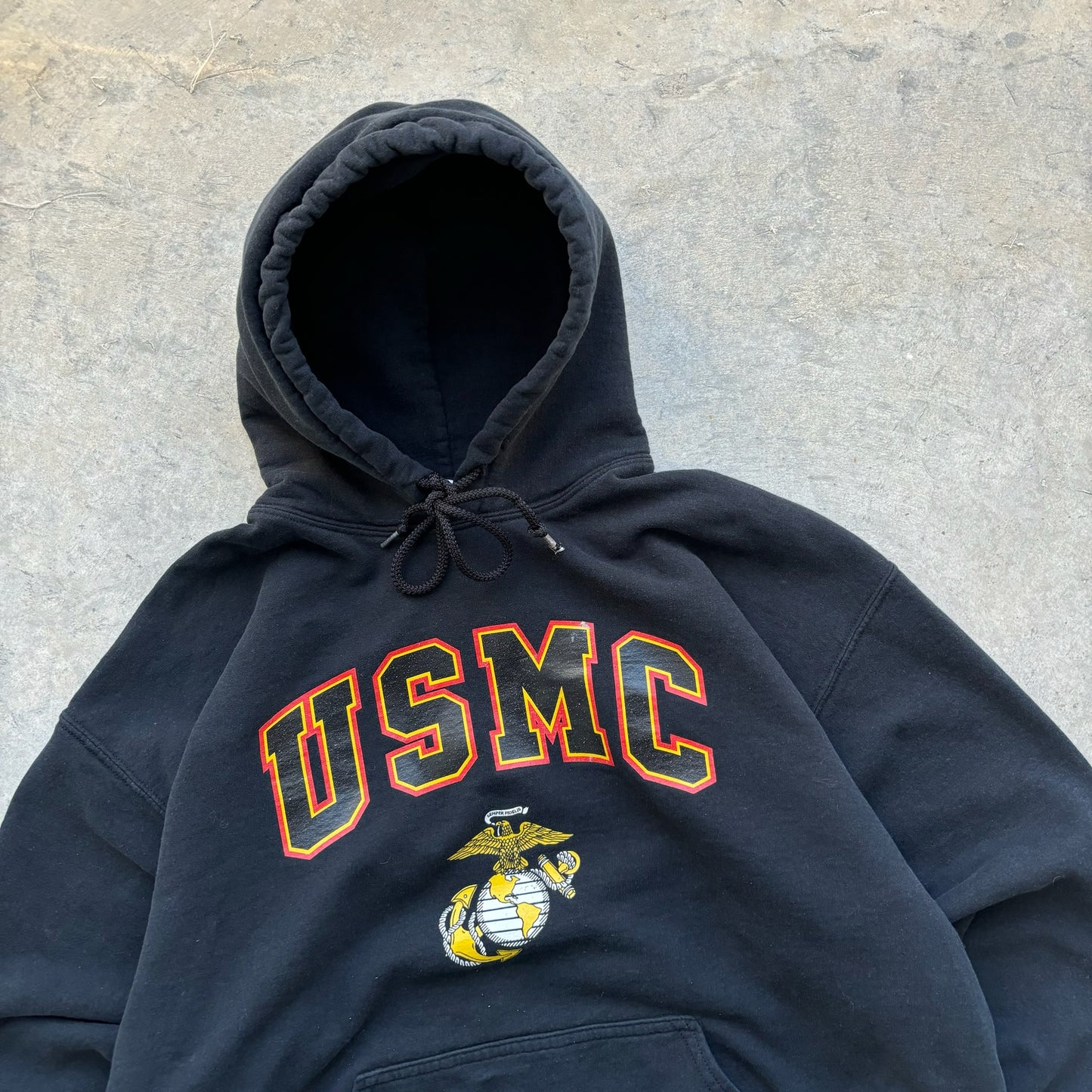 USMC Hoodie - L