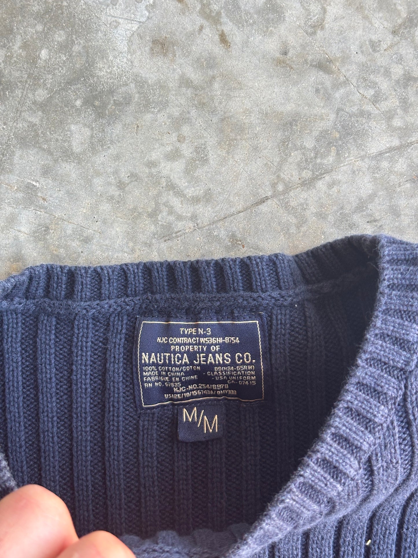 Nautica Jeans Sweater - M