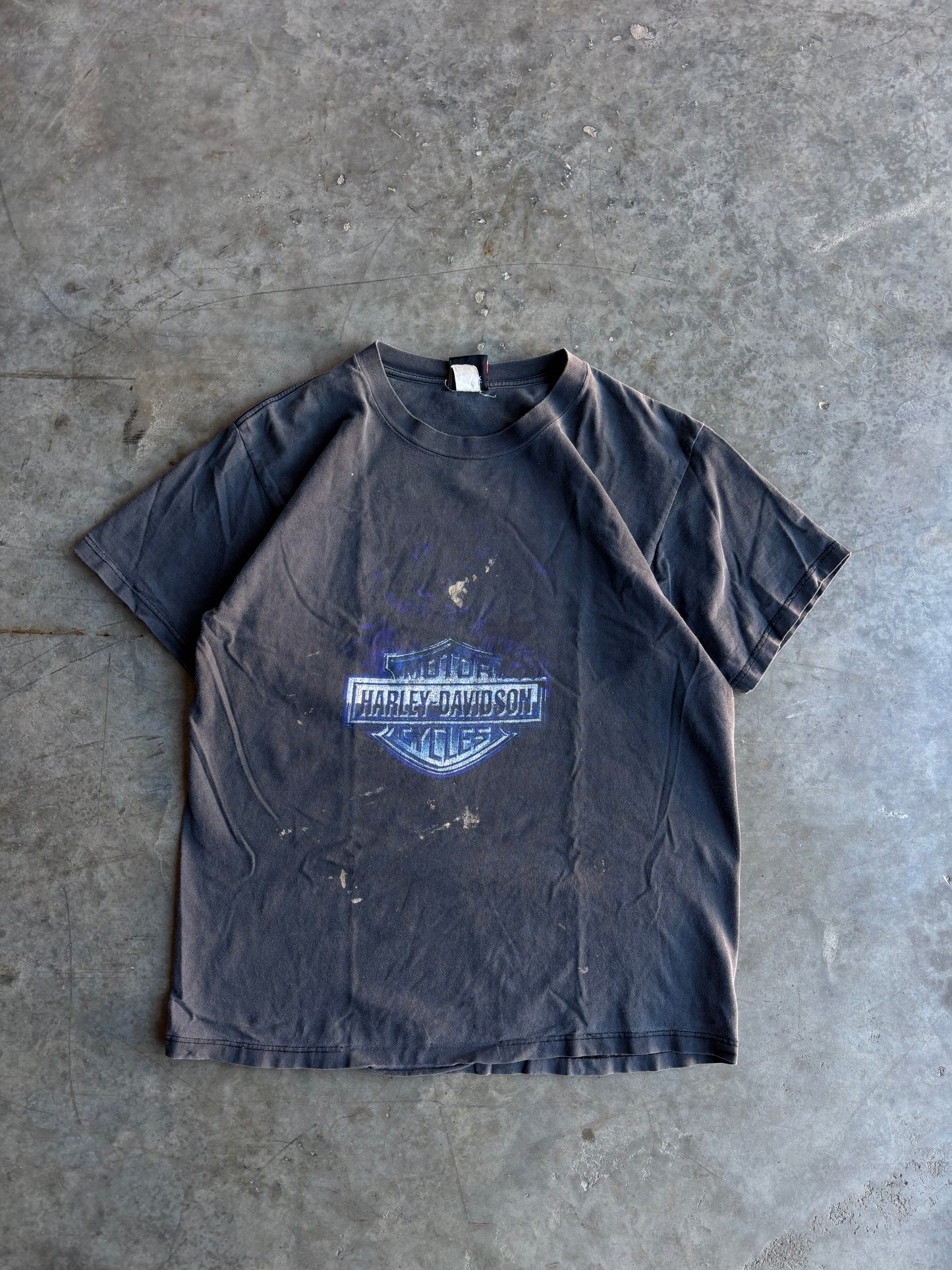 Faded Harley Davidson Shirt - L