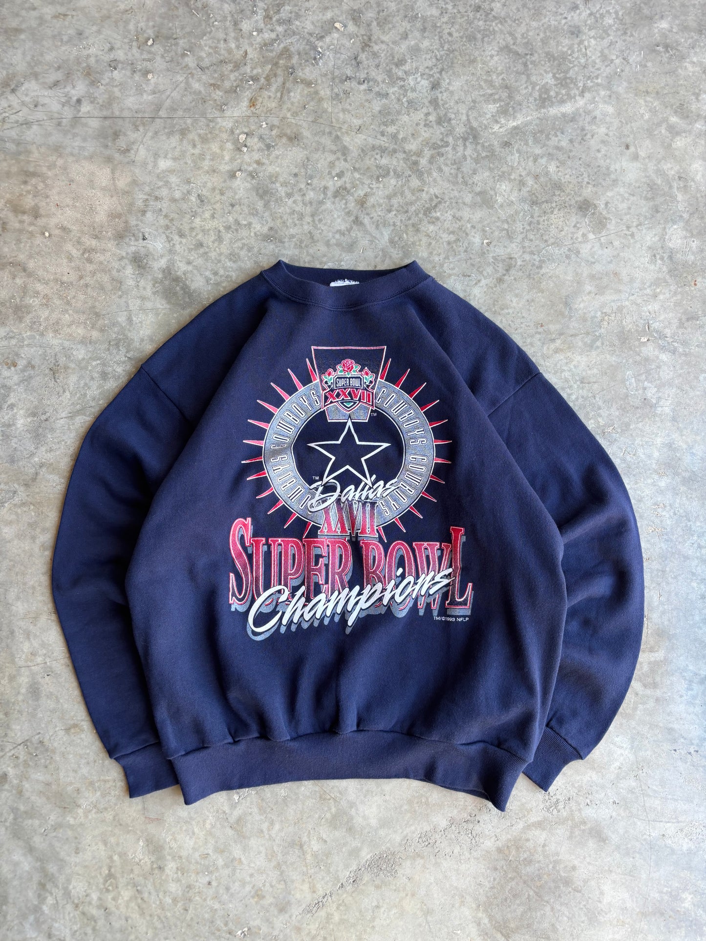 Dallas Cowboys Crewneck - L