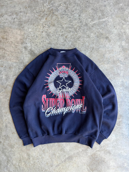 Dallas Cowboys Crewneck - L