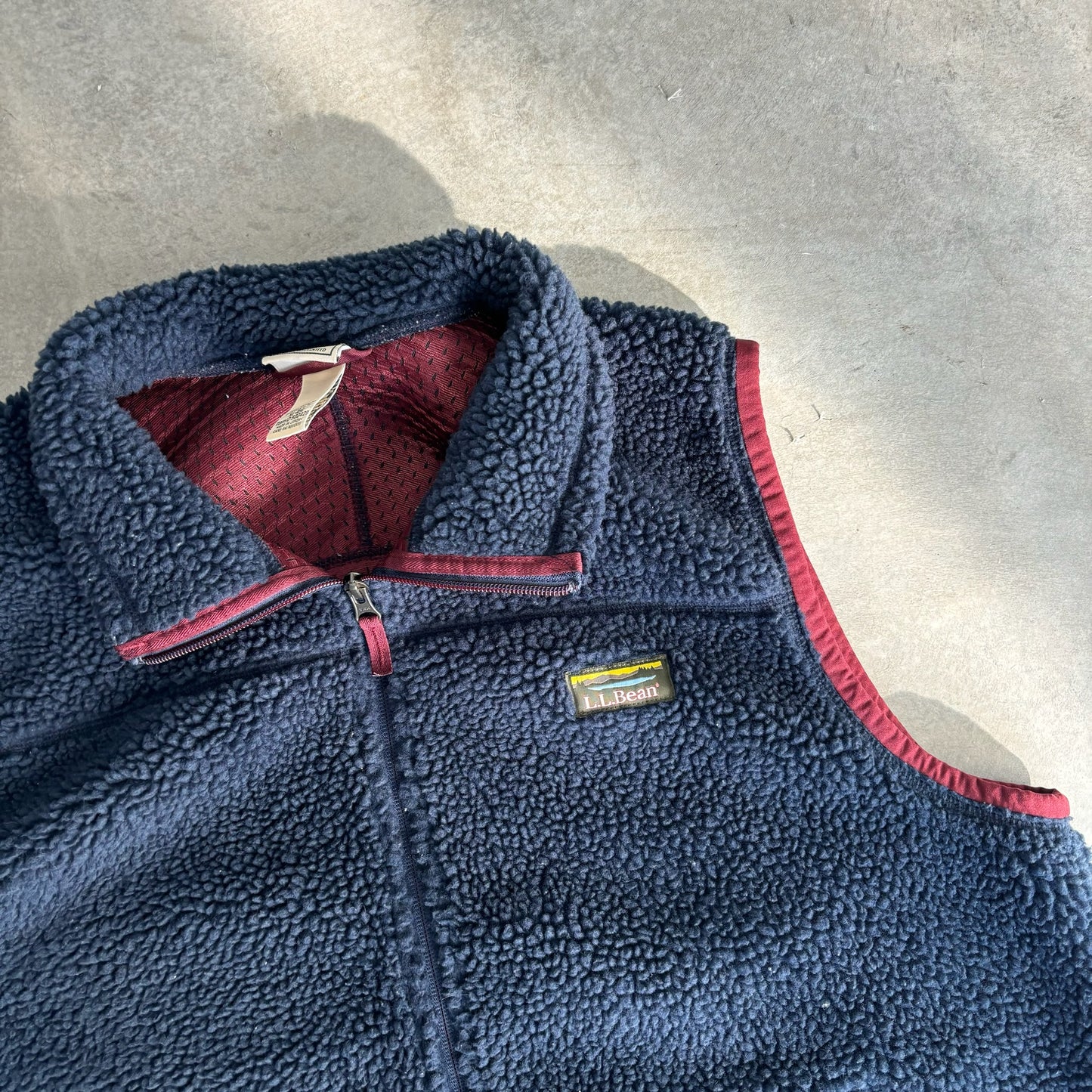 L.L. Bean Fleece Vest - XL