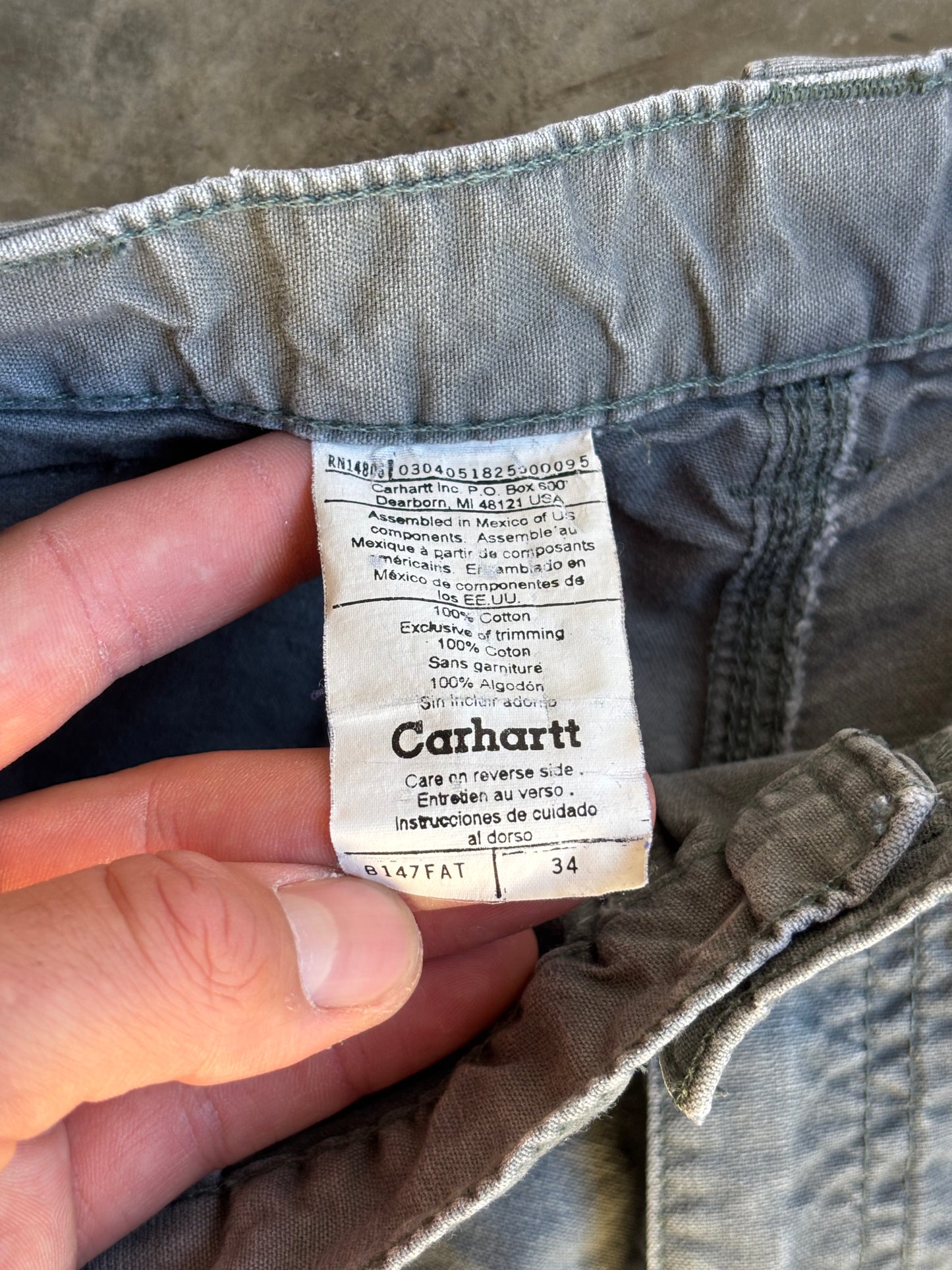 Carhartt Carpenter Shorts - 34"