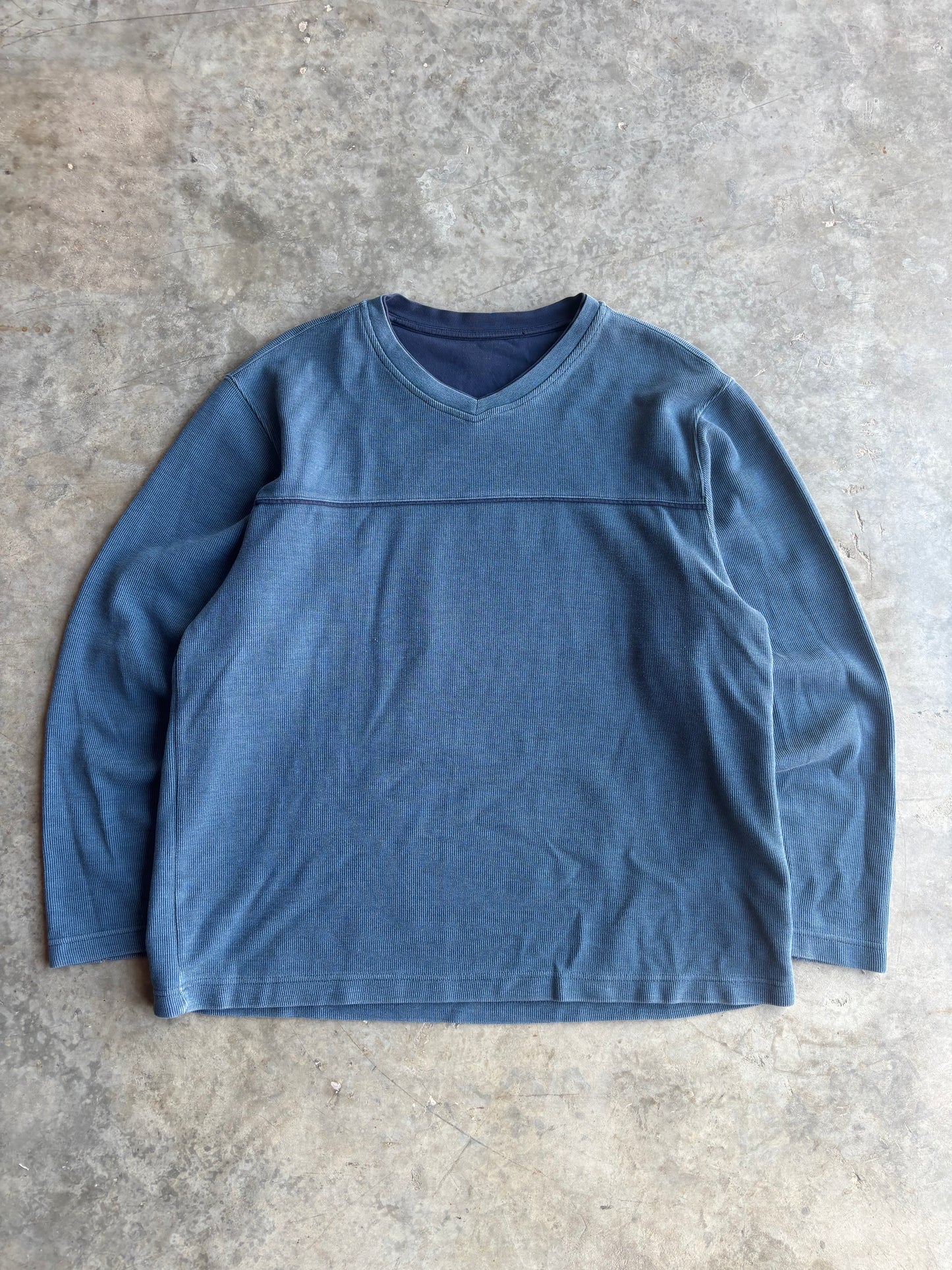 Blue Striped Long Sleeve - XL