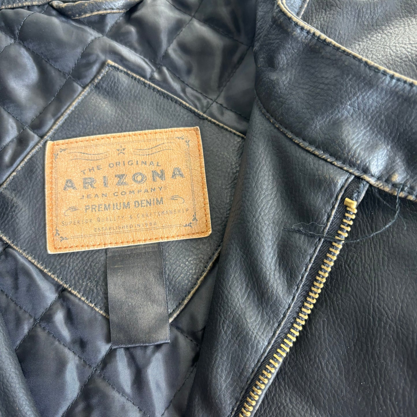 Arizona Leather Jacket - XXL