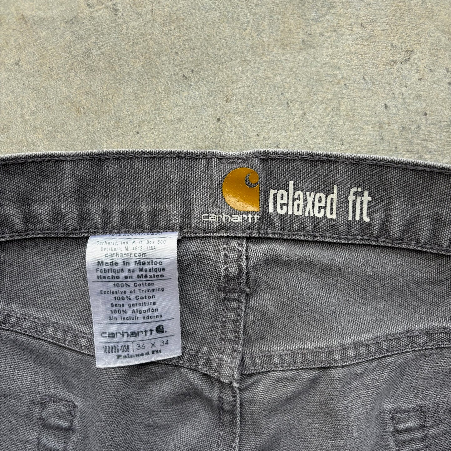 Carhartt Carpenter Pants 36x34”