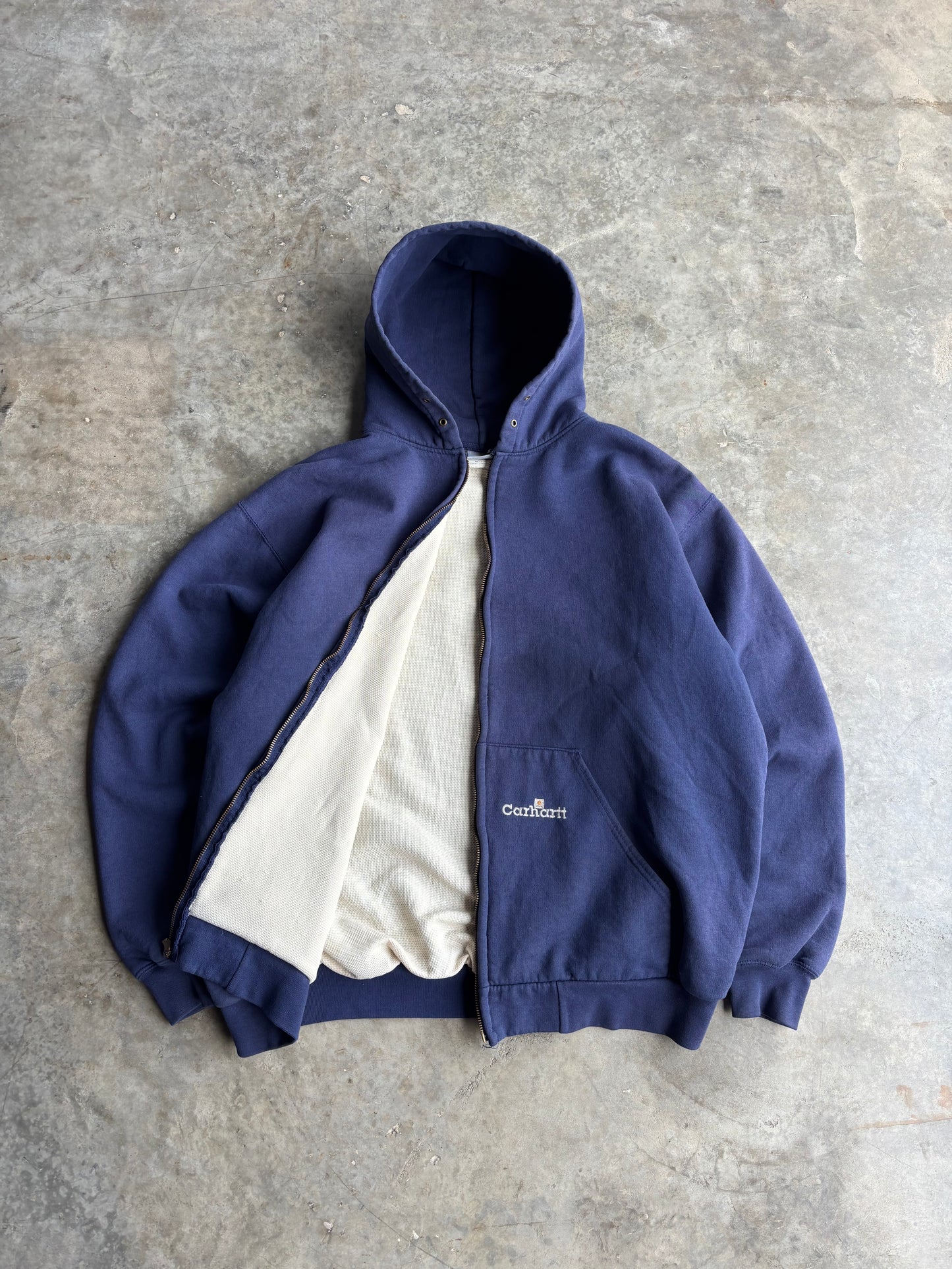 Carhartt Thermal Lined Zip Up Hoodie - XL