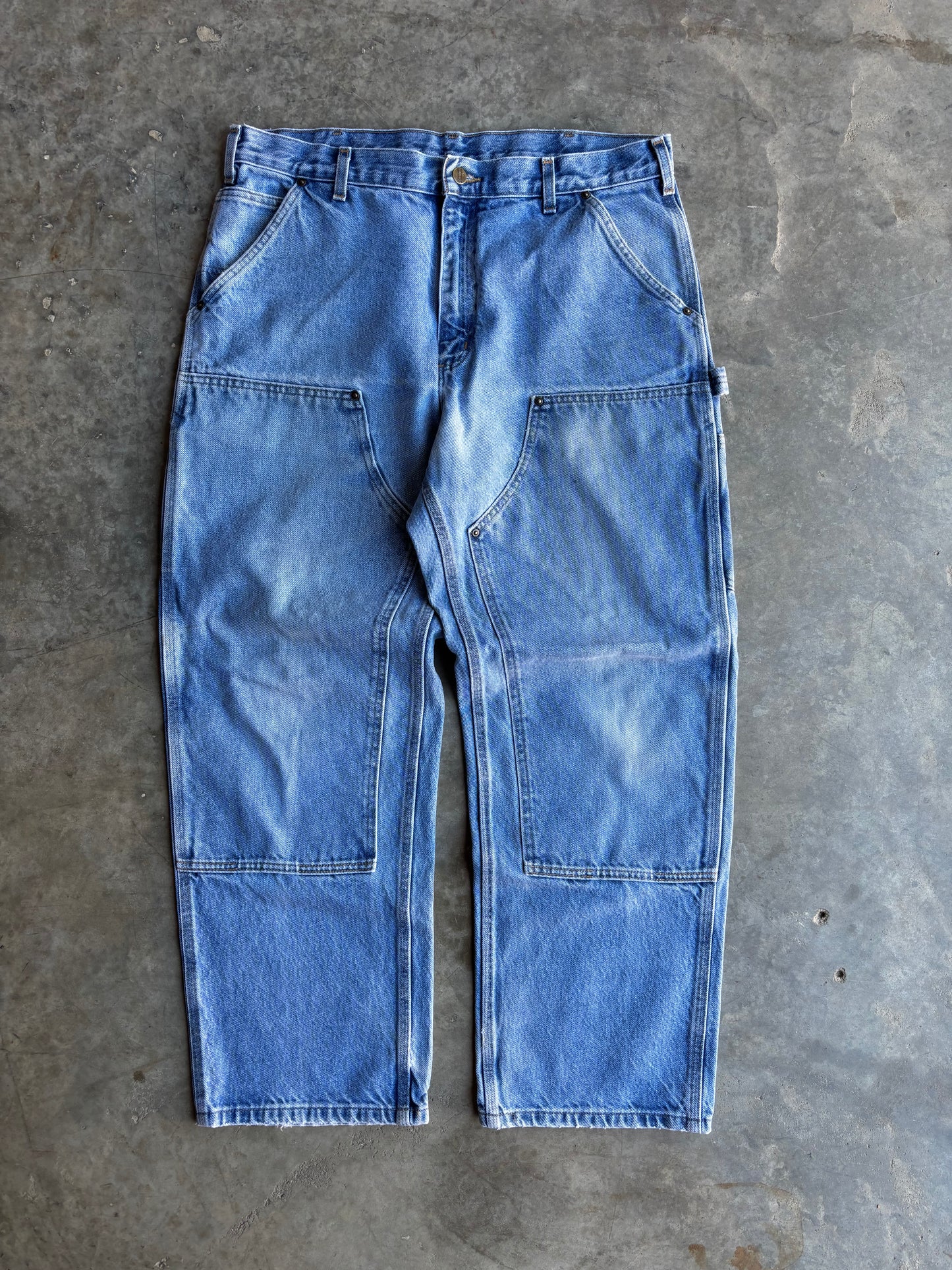 Denim Carhartt Double Knee Jeans - 36x30"