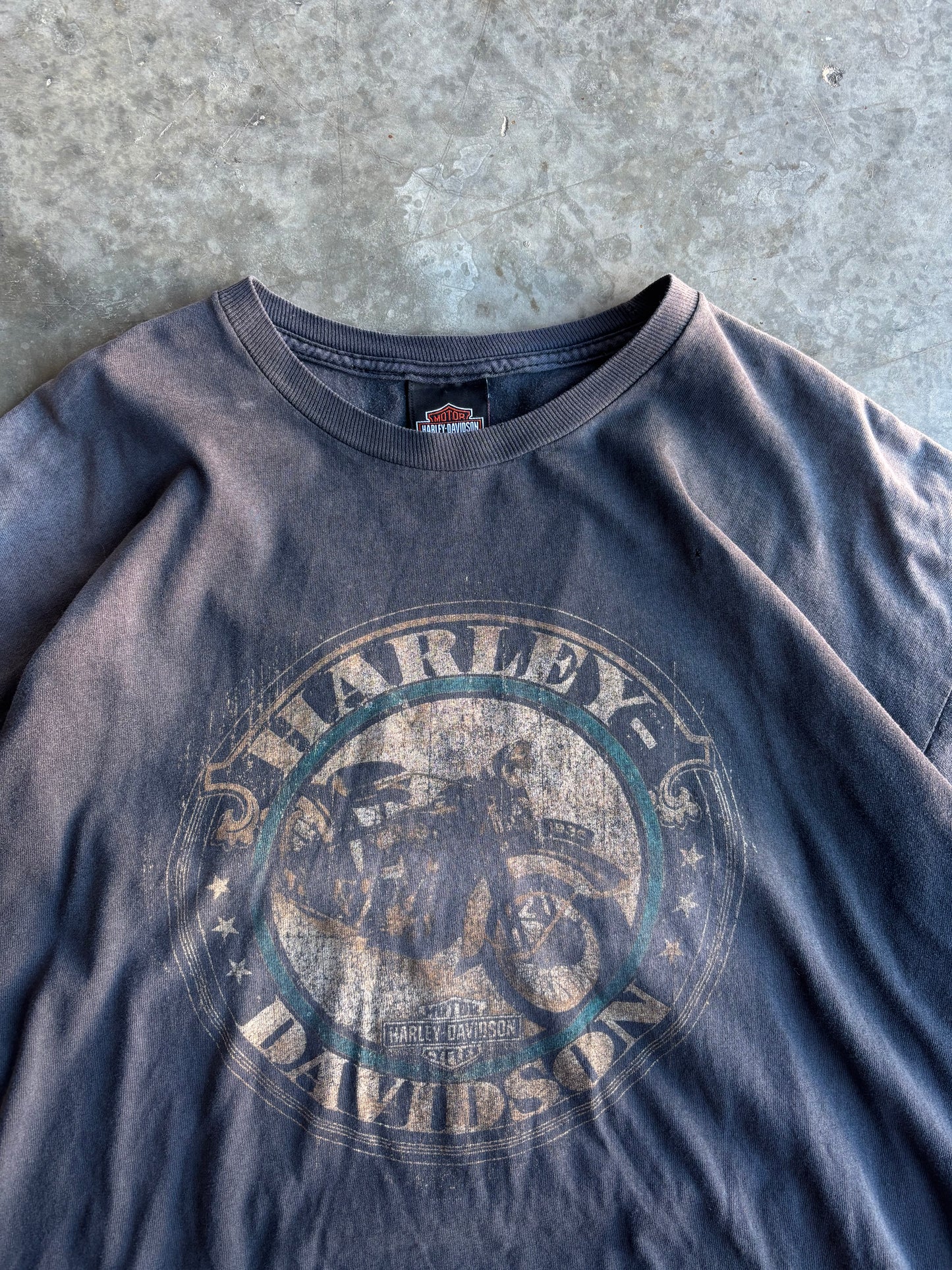 Faded Harley Davidson Shirt - XL