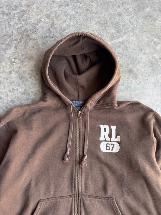 Polo Ralph Lauren Zip Up Hoodie - L