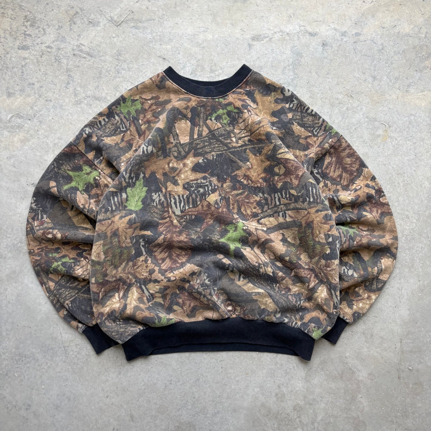 Realtree Camo Crewneck - L