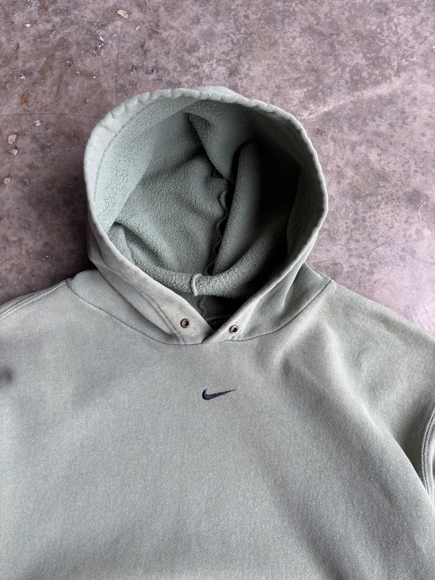 Nike Pistachio Center Swoosh Hoodie - XL