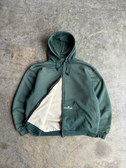 Carhartt Thermal Lined Zip Up Hoodie - XL