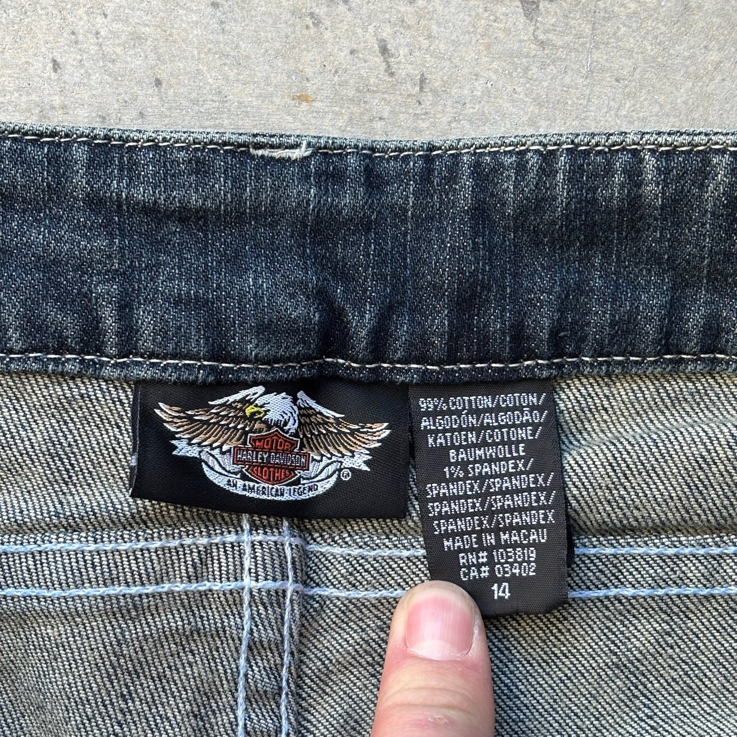 Harley Davidson Jeans Women’s Sz 14